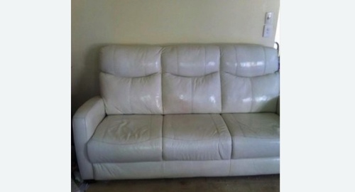 Химчистка кожаного дивана. Сарапул